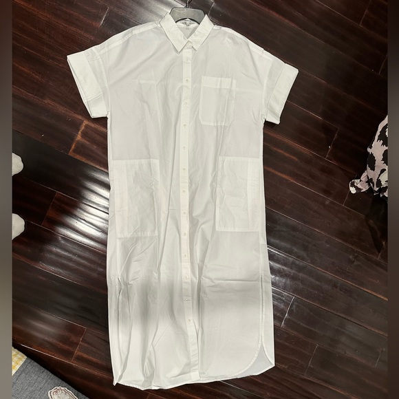 Madewell White Shirt Dress - Picture 7 of 7